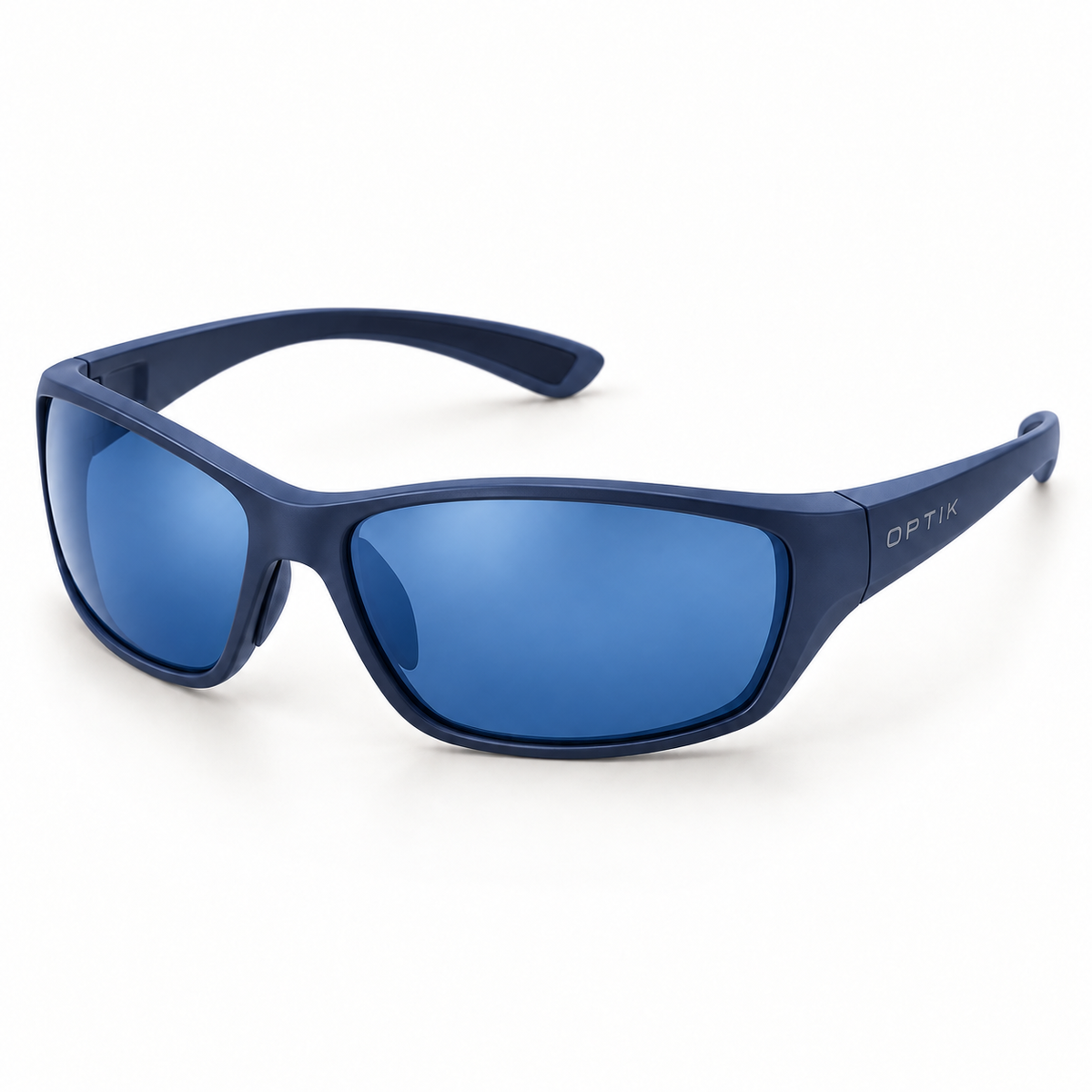 OPTIK Pace — Navy frame, Blue lenses — product