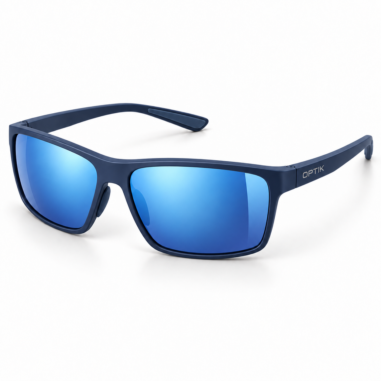 OPTIK Trek — Navy frame, Blue lenses — product