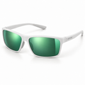 OPTIK Trek — White frame, Green lenses — product