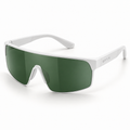 OPTIK Surge — White frame, Green lenses — product