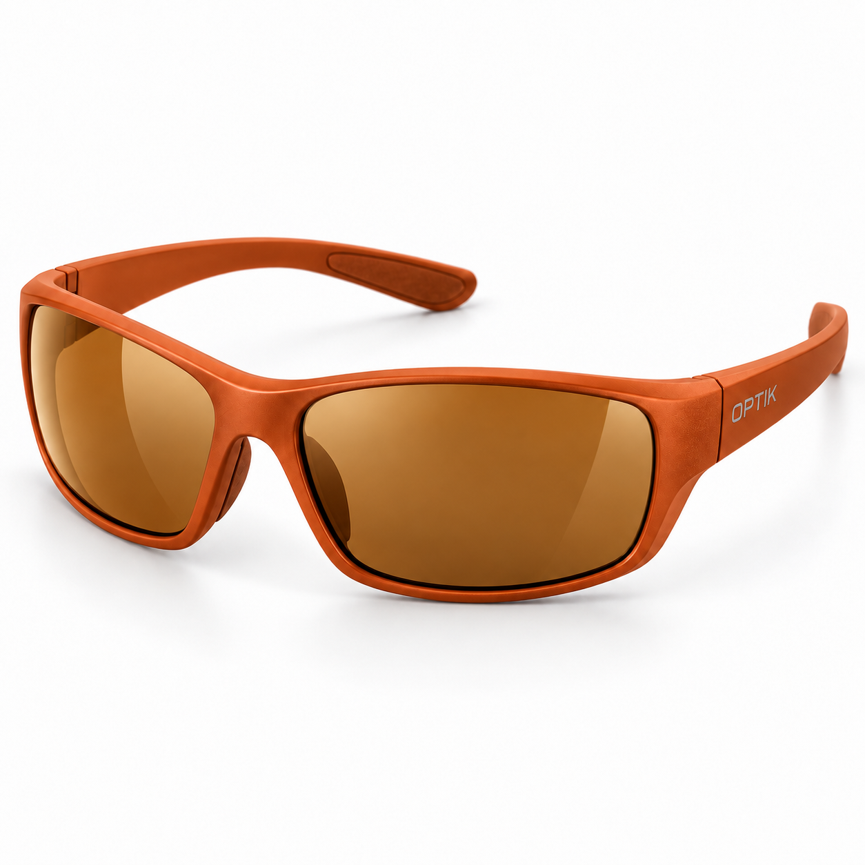 OPTIK Motion — Orange frame, Amber lenses — product