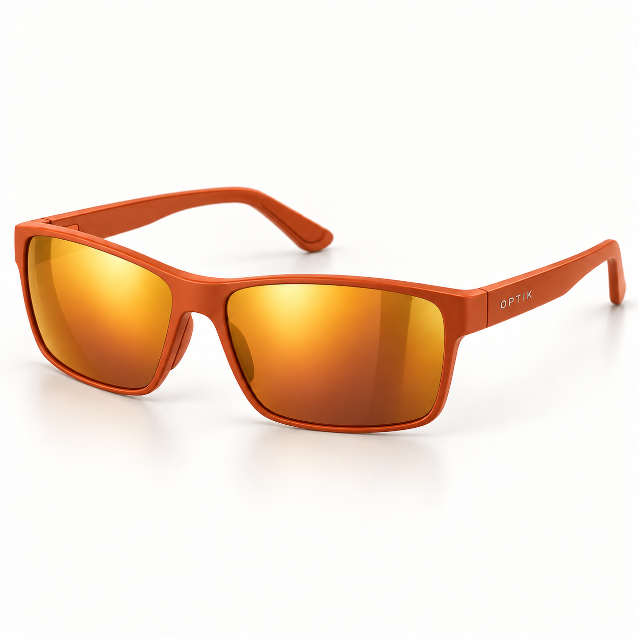 OPTIK Vector — Orange frame, Amber lenses — product