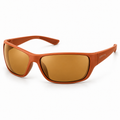 OPTIK Ridge — Orange frame, Amber lenses — product