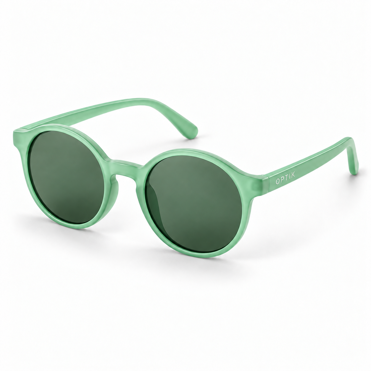 OPTIK Splash — Mint frame, Green lenses — product