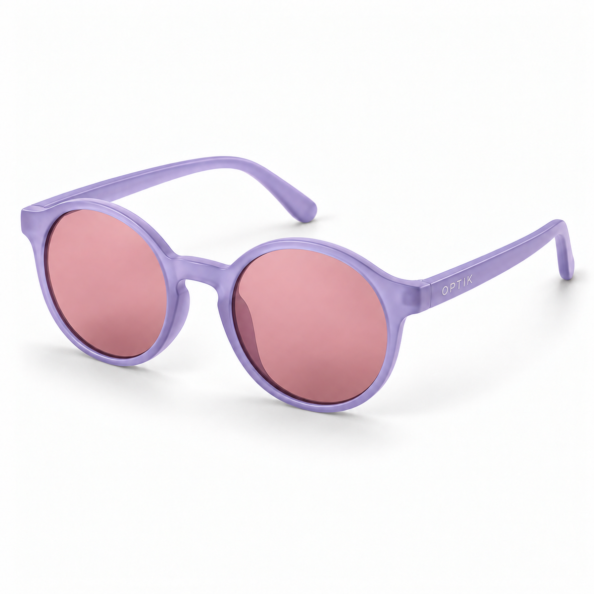 OPTIK Splash — Purple frame, Rose lenses — product
