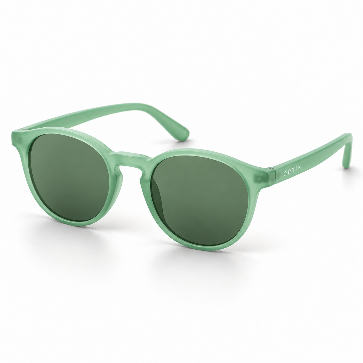 OPTIK Rocket — Mint frame, Green lenses — product
