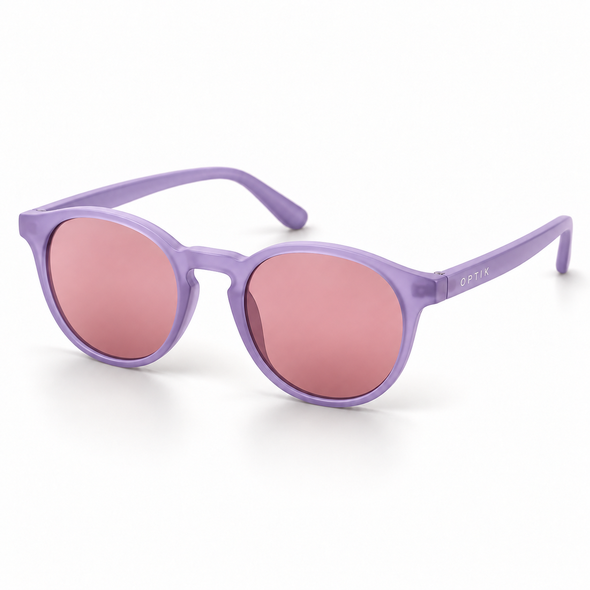OPTIK Rocket — Purple frame, Rose lenses — product