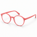 OPTIK Sprout — Coral frame, Clear lenses — product